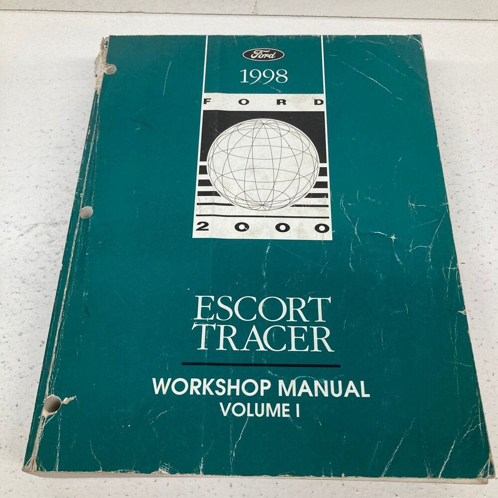 Ford Escort Tracer Workshop Manual Volume I 1998